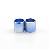 2024 Vente chaude Geshifeng Anneau En Aluminium Dégradé De Couleur 2 Couleur dans Un Anneau 6mm à 16mm Multi Taille Multi Couleurs Anneaux En Métal
