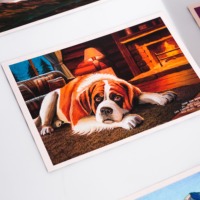 Biglietti di ringraziamento personalizzati di alta qualità, biglietti promozionali di lusso, biglietti d'auguri in carta patinata goffrata