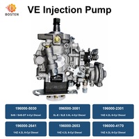 Pompe d'injection de carburant diesel VE remanufacturée pour camions et machines agricoles 196000-5030 096500-3081 196000-2301 196000-2641