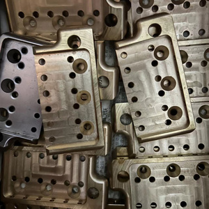 Puente de Trémolo de Latón Macizo de Alta Calidad OEM, Mecanizado con Precisión, Puente de Guitarra Eléctrica de 6 Tornillos, Alta Resonancia y Ligero - Product Image 5