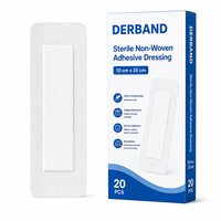 Apósito Quirúrgico Estéril de Tela No Tejida Médica de 10x35cm, Fabricante OEM de Marca Privada