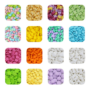 Novidade: Granulados Comestíveis Coloridos para Bolos, Mistura de Açúcar Pastel com Açúcar Granulado Jimmy para Sorvete - Product Image 2