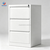 Archivador vertical de estructura desmontable con cajones, mueble metálico de fácil montaje para almacenamiento de documentos de oficina, exportación.