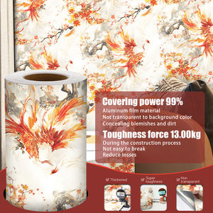 Carta <span class=keywords><strong>da</strong></span> Parati Autoadesiva in PVC con Stampa Animale 3D in Rilievo, Traspirante, Antimuffa e Antiumidità, Molto Popolare - Product Image 2