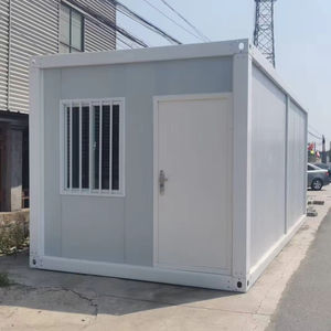 Casa Gabri prefabricada de lujo, contenedor desmontable Modular, pequeñas paredes de vidrio para el hogar, paneles sándwich de acero para alojamiento en hoteles - Product Image 1