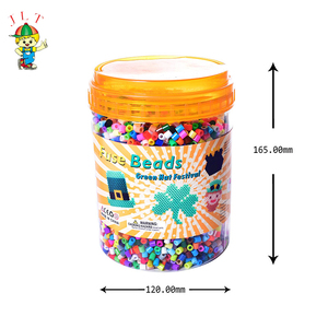 ลูกปัดเพอร์เลอร์หลากสีขายส่ง ของเล่นเด็กเพื่อการศึกษา ลูกปัดเพอร์เลอร์ ฮามะ สำหรับงานประดิษฐ์ที่บ้าน - Product Image 6