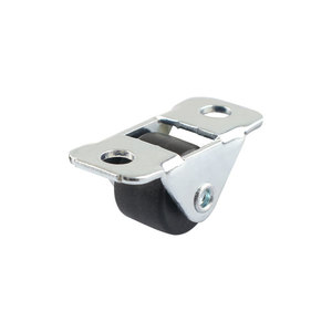 Furniture Caster 0.5-Inch Directional Silent Polyurethane <b>Wheel</b> Plate Mount Minimalist Design for Furniture Bookcase Drawer - Product Image 2