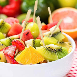 <span class=keywords><strong>ไม้</strong></span>เสียบ<span class=keywords><strong>อาหาร</strong></span>แบบใช้แล้วทิ้ง เกรด<span class=keywords><strong>อาหาร</strong></span> ปลอดภัย ทำความสะอาดง่าย ทำจากไม้ไผ่ธรรมชาติ 100% ขนาด 9-45 ซม. อเนกประสงค์สำหรับบาร์บีคิว - Product Image 6