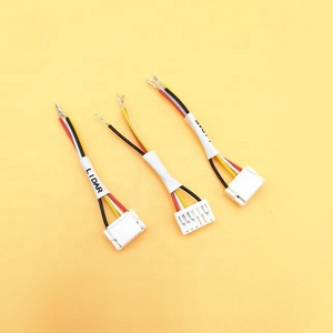 Vente en gros usine – Connecteurs JST 6 broches de 30 mm, pas de 1,25 mm, vers fils étamés de 3 mm avec faisceau de câbles 28AWG pour thermomètre infrarouge. - Product Image 2