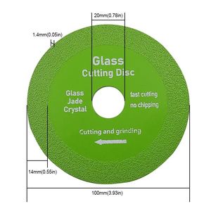 Disques de coupe diamantés 100mm 115mm 125mm pour verre, marbre, jade, cristal, bouteilles de vin – Outils de meulage et de découpe - Product Image 2