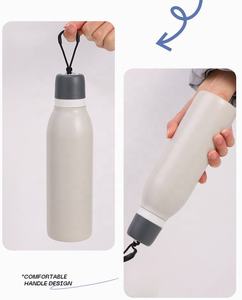 Offres Spéciales 18 oz 24 oz Double paroi en acier inoxydable 304 sans BPA gobelet étanche <span class=keywords><strong>Thermos</strong></span> de voyage en plein air avec poignée en paille - Product Image 6