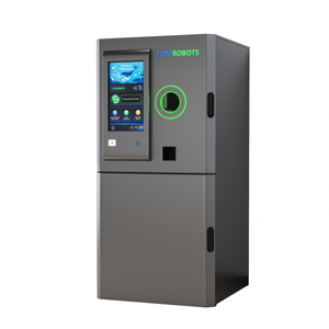 L88-Reverse Máy bán hàng tự động với đồng xu kép trở lại 50L công suất cho Nhựa kim loại chai tái chế chỉ cho thị trường Euro - Product Image 2