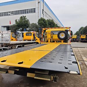 Camion de remorquage à barrière manuelle à fond plat Foton 4x4, vente chaude, nouveau véhicule diesel, <span class=keywords><strong>prix</strong></span> bas, camion de sauvetage - Product Image 5