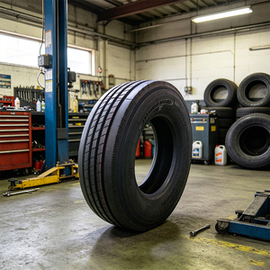 Neumático Nuevo para Camión Pesado 295/80R22.5, Venta Directa de Fábrica, Buen Precio para Camiones de Trabajo Pesado - Product Image 1