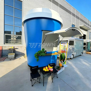 Standard Mobile Food Trailer Fully Equipped <b>BBQ</b> Food Truck For Outdoor Fast Food Catering Events Street Vending Business - Product Image 5