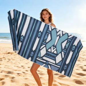 Toalla <span class=keywords><strong>de</strong></span> microfibra reciclada con estampado <span class=keywords><strong>de</strong></span> hojas verdes Eastsunshine Toalla <span class=keywords><strong>de</strong></span> playa <span class=keywords><strong>de</strong></span> secado rápido <span class=keywords><strong>de</strong></span> verano sin arena con mochila - Product Image 1