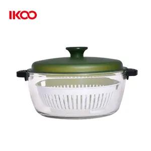 High borosilicate Kitchenware Cookware Glassware Cooking Pot