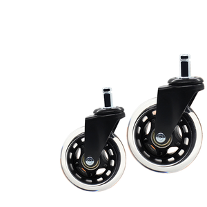 11-22mm móveis silenciosos rodízios para cadeira de escritório 3 polegadas design contemporâneo rodízios para uso de cozinha - Product Image 5