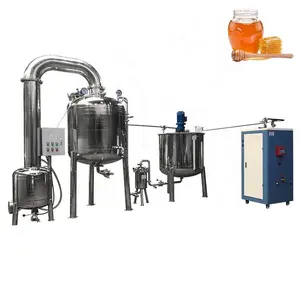 Honey Concentracting Machinery Line Vacuum Evaporator Honey