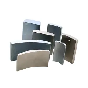 Material Generator Segment Arc Shape Hard Ferrite Magnet Permanent Professional Customized High Quality Strong Magnetic