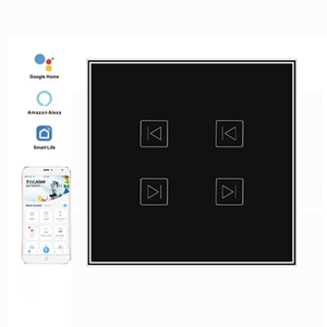 86 Interrupteur Mural Fenêtre Tuya Wifi Efficacité Energétique Plus Commutateur Relais Pour Maisons Intelligentes avec Double Rail Interrupteur Intelligent de Rideau Usine - Product Image 4