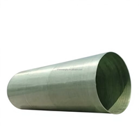 Tuyau de ventilation en PRV/GRP à grand diamètre, léger et haute résistance, en fibre de verre, pour l'évacuation industrielle – Prix usine