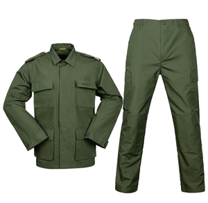 HPB0202 Combinaison BDU verte personnalisée de haute qualité pour la chasse en plein air, veste et pantalon multi-poches pour hommes avec fonction respirante - Product Image 2