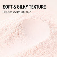 Poudre fixante translucide longue tenue Marco Andrea, texture fine, fini naturel et lisse, effet estompant les pores, convient à tous les types de peau