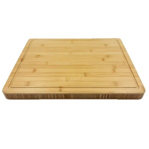 Planche à découper en bambou 45x36x3cm, rectangulaire, multifonctionnelle, pour la cuisine - Product Image 2