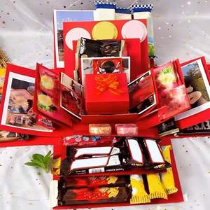 Low MOQ Luxury Custom Recycled Materials 5-Layer Eco-Friendly Gift <b>Box</b> <b>for</b> Boyfriend Girlfriend Mother's Day & Valentine's - Product Image 5