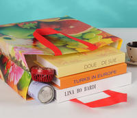 Herbruikbare Biologisch afbreekbare Non-Woven fruit-shoppertasjes met aangepast logo, digitale bedrukking, gesealde handvatten, promotionele reclame