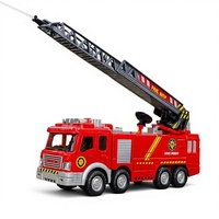 Jouets en plastique électriques pour enfants, ensemble de véhicules omnidirectionnels, modèle à quatre roues lumineux, avion pour enfants, camion de pompiers, certifié 3C