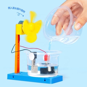 Kit d'expérimentation scientifique DIY : Ventilateur à énergie salée en plastique pour la production de petites éventails, kit chimique fait main pour enfants et étudiants - Product Image 6