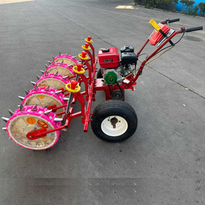 Semoir à légumes autopropulsé <span class=keywords><strong>de</strong></span> type traîné pour plusieurs types <span class=keywords><strong>de</strong></span> légumes : <span class=keywords><strong>tomates</strong></span>, poivrons, laitues – Outil <span class=keywords><strong>de</strong></span> jardinage - Product Image 2