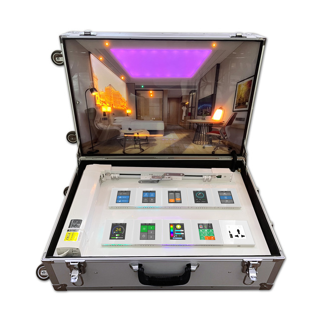 Smart Home Automation 3D Smart Switch Demo Box Multi-Mode Customizable Wi-Fi Zigbee Compatible Ideal for Dealers Exhibitions