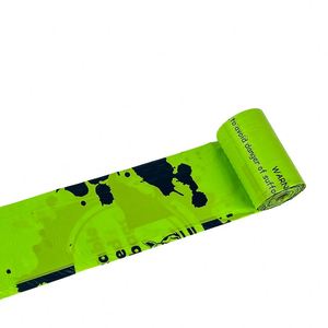 Sacs à déjections canines miniatures personnalisés en noir, jetables, écologiques, en matériau EPI, épais et confortables pour l'élimination des déchets d'animaux avec impression de logo - Product Image 6