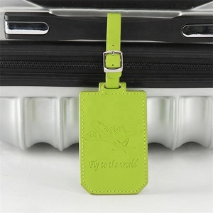 Meetee L-S025แท็กกระเป๋าขายส่งที่กำหนดเองแท็กกระเป๋าหนัง PU - Product Image 6