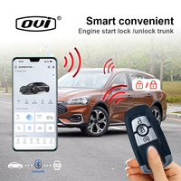 OVI Smartphone Voiture APP Système de démarrage à distance PKE Entrée sans clé pour Ford Edge GSM/GPS Clé de voiture numérique Intégration CAN-BUS