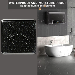 Interrupteur intelligent 86 EU à cadre métallique, verre trempé PC, 16A, étanche IP65, commande tactile, Zigbee/WiFi, 240V, contrôle à distance par application - Product Image 6
