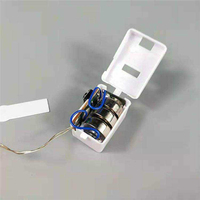 Mini LED-Lichterkette Kupferdraht-Lichterkette Batteriebetriebene Feenlichterkette für Weihnachten Halloween Dekorative Beleuchtung Party