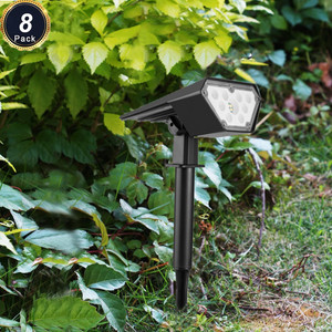Focos para exteriores más vendidos, luz Solar para césped, impermeable, 12LED, luz de pared ajustable para entrada, jardín, luz Solar - Product Image 4
