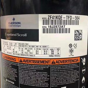 คอมเพรสเซอร์แบบสกรอลล์ ZF รุ่น ZF41KQE 380V อุปกรณ์ทำความเย็นอุตสาหกรรม - Product Image 2