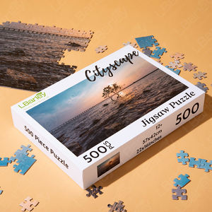 500ปริศนาจิ๊กซอว์สำหรับผู้ใหญ่1000ชิ้นพิมพ์ลายตามสั่งพร้อมกล่องปริศนาจิ๊กซอว์ - Product Image 3