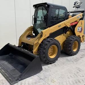 Chargeuse sur pneus Caterpillar272D3 d'occasion, chargeuse compacte, 4 tonnes, godet de 1 m³, marque japonaise d'origine, faible nombre d'heures, certifiée CE, d'occasion - Product Image 2