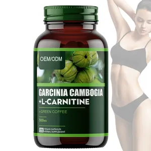 뜨거운 판매 빠른 허브 지방 연소 캡슐 유기농 체중 감량 조절 슬리밍 garcinia cambogia 캡슐