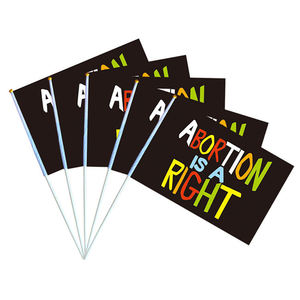 Cờ cầm tay tùy chỉnh in logo, bất kỳ thiết kế nào, dùng cho lễ hội, chiến dịch quảng cáo, cờ nhỏ, cờ <span class=keywords><strong>mini</strong></span>, in ấn tùy chỉnh - Product Image 2