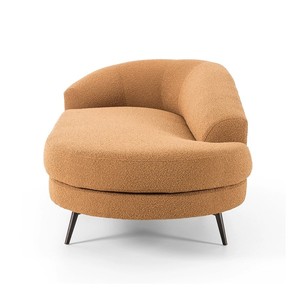 Chaise Longue de Lujo Estilo Nórdico, Moderna Italiana con Relleno de Espuma Afelpada, para Sala de Estar o Dormitorio - Product Image 4