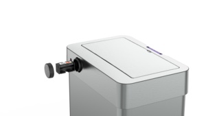 60L văn phòng vuông thép không gỉ hồng ngoại cảm biến tự động thông minh Thùng rác - Product Image 4