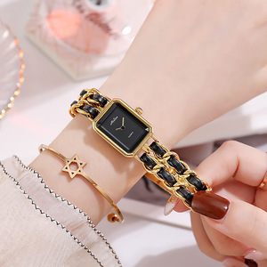 Nuovo orologio di lusso Designer di lusso orologio classico al quarzo nero orologio da polso in metallo orologio di lusso da <span class=keywords><strong>donna</strong></span> <span class=keywords><strong>orologi</strong></span> di moda - Product Image 2