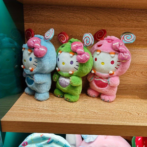 Chúng tôi 3-5 ngày Giao hàng nhanh, dễ thương Devil phong cách Kitty đồ chơi sang trọng mềm Thú nhồi bông búp bê ba màu sắc cho trẻ em Quà tặng - Product Image 3